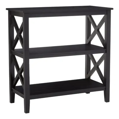 Etajeră neagră din lemn de pin 40x81x81 cm Heritage – Premier Housewares