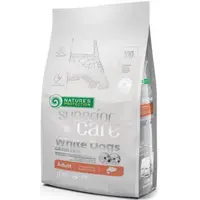 Hrana uscata pentru caini N. P. Superior Care White Dogs Mini Adult cu somon 1,5 kg