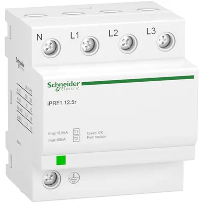 IPRF1 12.5R Descarcator de supratensiune modular 3P+N cu transfer la distanta