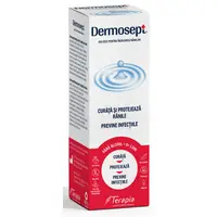 Solutie pentru ingrijirea ranilor Dermosept, Terapia SA | 60 ml