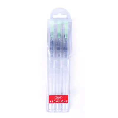 Pensule cu rezervor, 3buc/set, varf plat, Daco