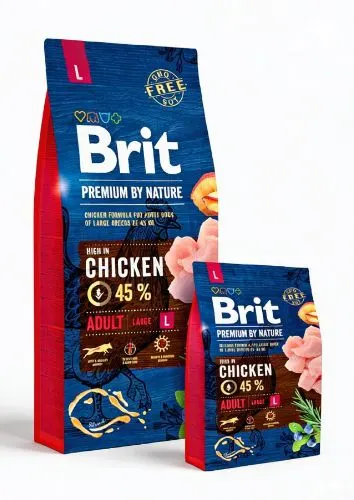Brit Premium By Nature Adult L - 15-kg,brit-premium