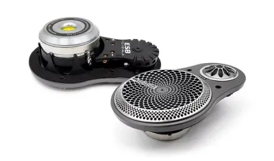 Difuzoare auto ESB 9000 9.UMA, set sistem 2 căi, 77mm, 110 W RMS, 4Ω, 4 difuzoare