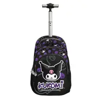 Ghiozdan tip troler cu maner telescopic, Graffiti, Kuromi Jolt