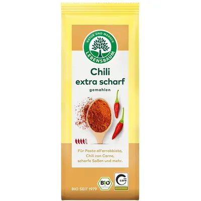 Chili Macinat Foarte Iute Ecologic/Bio 50g