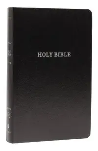 KJV, Gift and Award Bible, Imitation Leather, Black, Red Letter Edition