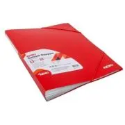 Dosar de prezentare Noki 64180-NN, capacitate 80 folii, plastic, cu elastic
