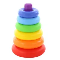 Set Polesie Toys - Cercuri colorate si distractive Pyramid