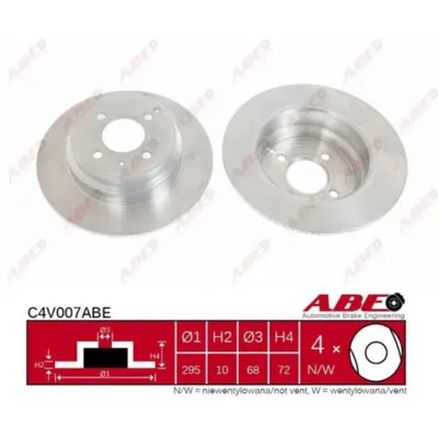 Disc frana ABE C4V007ABE