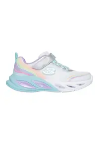 Pantofi sport cu LED Cosmic Glow- Rainbow Beam - Gri deschis