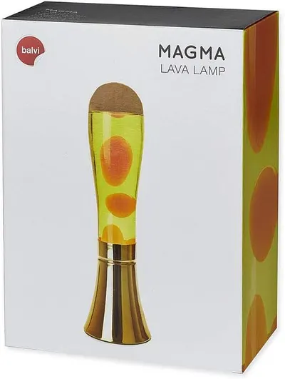 Lampă de lavă Balvi - Magma Gold