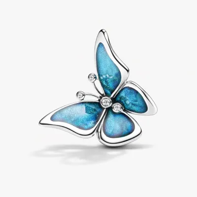 Talisman Pandantiv Fluture Cu Argint