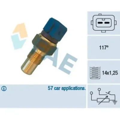 Senzor, temperatura chiulasa FAE 34440