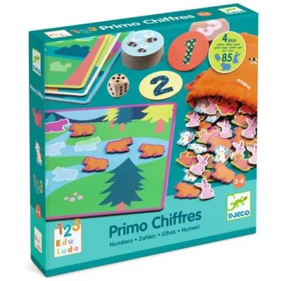 Joc educativ Eduludo primele cifre, Djeco