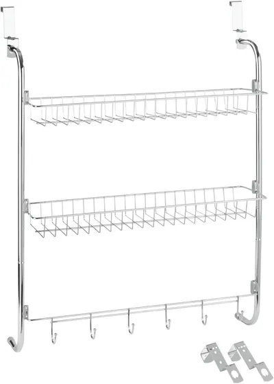 Raft cu rafturi Wenko - 2 nivele, 78,5 x 59 x 16,5 cm