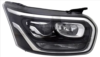 Far dreapta (D5S H11 LED, electric, cu motor, culoare interior: negru) potrivit FORD TRANSIT VI FL 09.18
