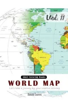 World Map Coloring Book for Stress Relief & Mind Relaxation, Stay Focus Therapy: New Series of Coloring Book for Adults and Grown up, 8.5 x 11 (21.5