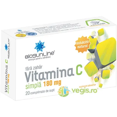 Vitamina C 180mg 20cpr