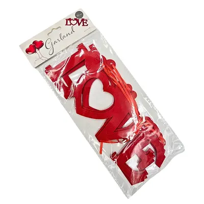 Ghirlandă cu textul Love, 180 cm, H&S Collection