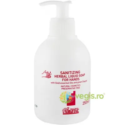 Sapun Lichid Dezinfectant pentru Maini pe Baza de Plante 250ml