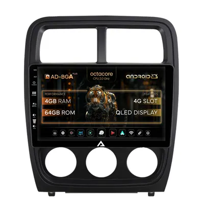 Navigatie Dodge Caliber (2010-2012), Android, A-Octacore 4GB RAM + 64GB ROM, 9 Inch - AD-BGA9004+AD-BGRKIT295V2