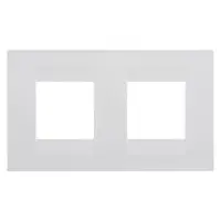 Placa ornament CProiector HORUS GEO International - IN TECHNOPOLYMER - 2+2 modul HORIZONTAL - WHITE - CProiector HORUS