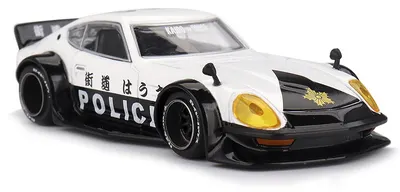 Model colecționar Mini GT Contemporary: Automobile - Nissan Fairlady Z Kaido GT Police 1978