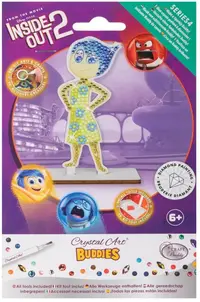 Kit de broderie cu diamante Craft Buddy - Crystal Art Buddies: Joy, 7 piese