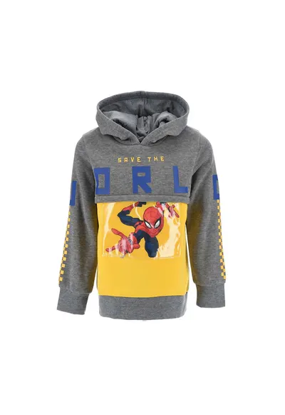 Hanorac maneci lungi Spiderman 10080 - Gri