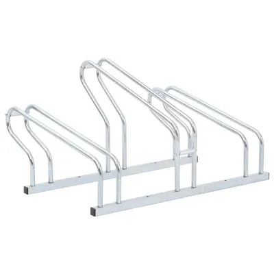 Gossi suport de sine statator pentru 3 biciclete, otel galvanizat