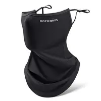 Cagulă protecție solară, respirabil Rockbros, negru