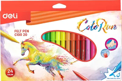 Carioci Deli Colorun - EC10020, 24 culori