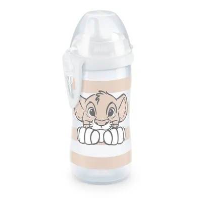 Sticla cu duza Nuk Kiddy Cup Lion King Beige 300 ml