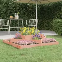 Gossi jardiniera, 112x112x27 cm, lemn masiv douglas