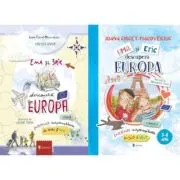 Pachet 2 volume Ema si Eric descopera Europa