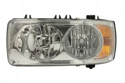 Far stanga (H1 H7 P21W W5W, reglaj manual, insertii crom, Semnalizator portocaliu) DAF 75 CF, CF 65, CF 75, CF 85, LF 45, LF 55, XF 105, XF 95 dupa 2001