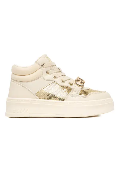 Pantofi sport copii - bej - piele ecologica