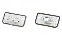 Lumina numar inmatriculare, culoare lumina: alb; set, 12V, cu aprobare circulatie potrivit MERCEDES C (W203), CLK (A209), CLK (C209), SL (R230); CHRYSLER CROSSFIRE 05.00-01.12