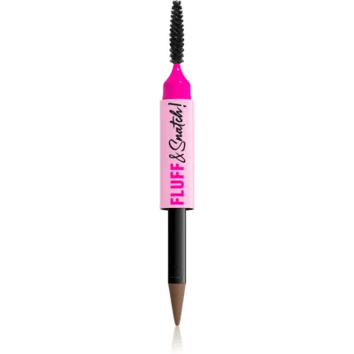 NYX Professional Makeup Fluff & Snatch creion pentru sprancene cu efect de pulbere culoare Taupe 1 g