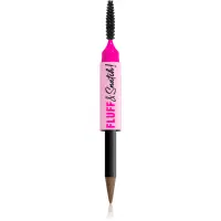 NYX Professional Makeup Fluff & Snatch creion pentru sprancene cu efect de pulbere culoare Taupe 1 g