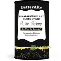 Shilajit din Himalaya cu Miere 75% Acid Fulvic Better Alt 30 pliculete
