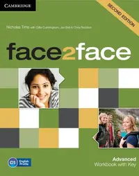 face2face Advanced Workbook with Key - Paperback brosat - Nicholas Tims , With Gillie Cunningham , Jan Bell , Chris Redston
