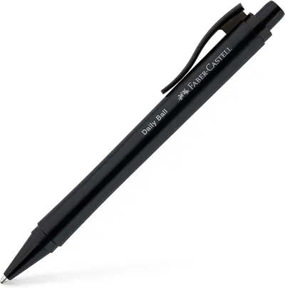 Pix automat Faber-Castell Daily Ball - XB, negru
