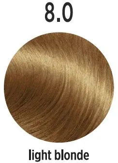Vopsea de par Profesionala ELEMENT Light Blonde 8.0 - 100 Ml