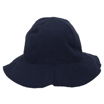 Palarie copii Chicco Boule, doua fete, alb cu bleumarin, 04504