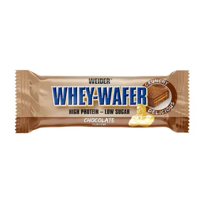 Baton proteic, Weider, 32% Whey Wafer, 35 g, ciocolată