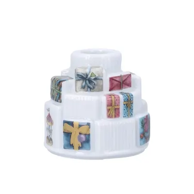 Sfeșnic din ceramică cu model de Crăciun Hammershøi Christmas Gifts – Kähler Design