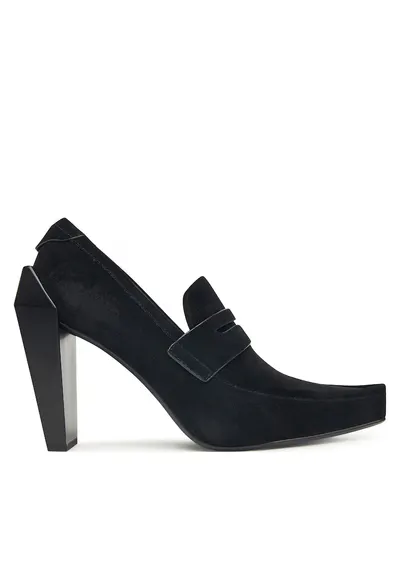 Pantofi dama Black II Gem Loafer Hi - Negru