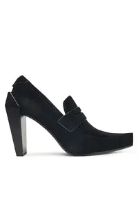 Pantofi dama Black II Gem Loafer Hi - Negru