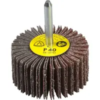 Perie abraziva cu tija pentru Otel inoxidabil, Metal universal KM 613 - Diametru 30mm, Grosime 10mm, Diametrul axului 6mm